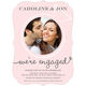 Blush Wedding Union Engagement Invitations Image 3 of 5